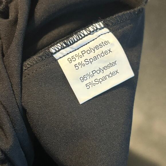 Grace Karin Black High Waist Paperbag Pants Belted NWT Women’s M Work Office - Picture 7 of 7